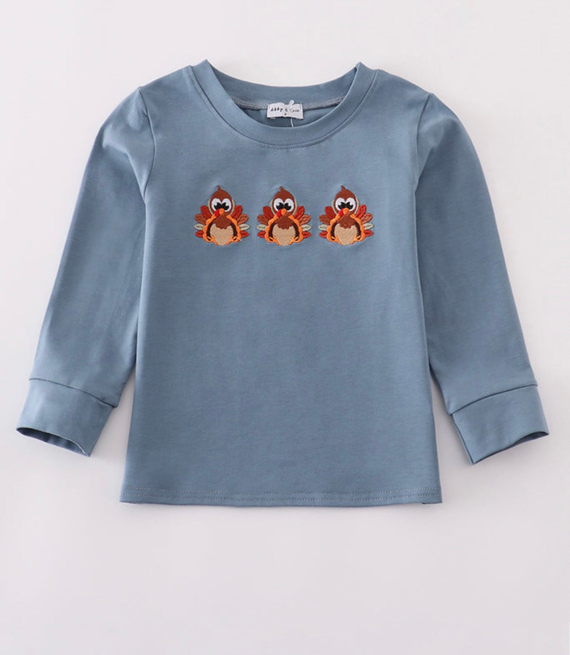 Embroidered turkeys collection