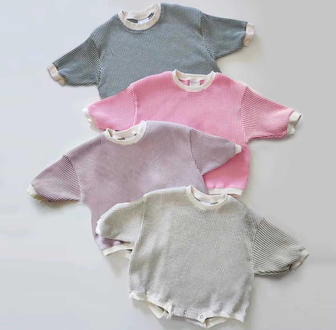 Sweatshirt rompers