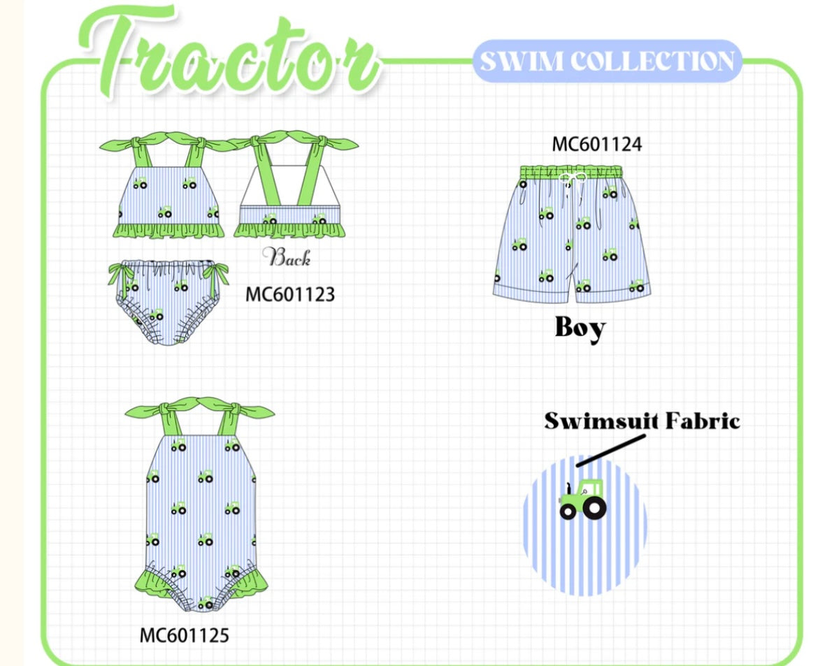 Tractor swim