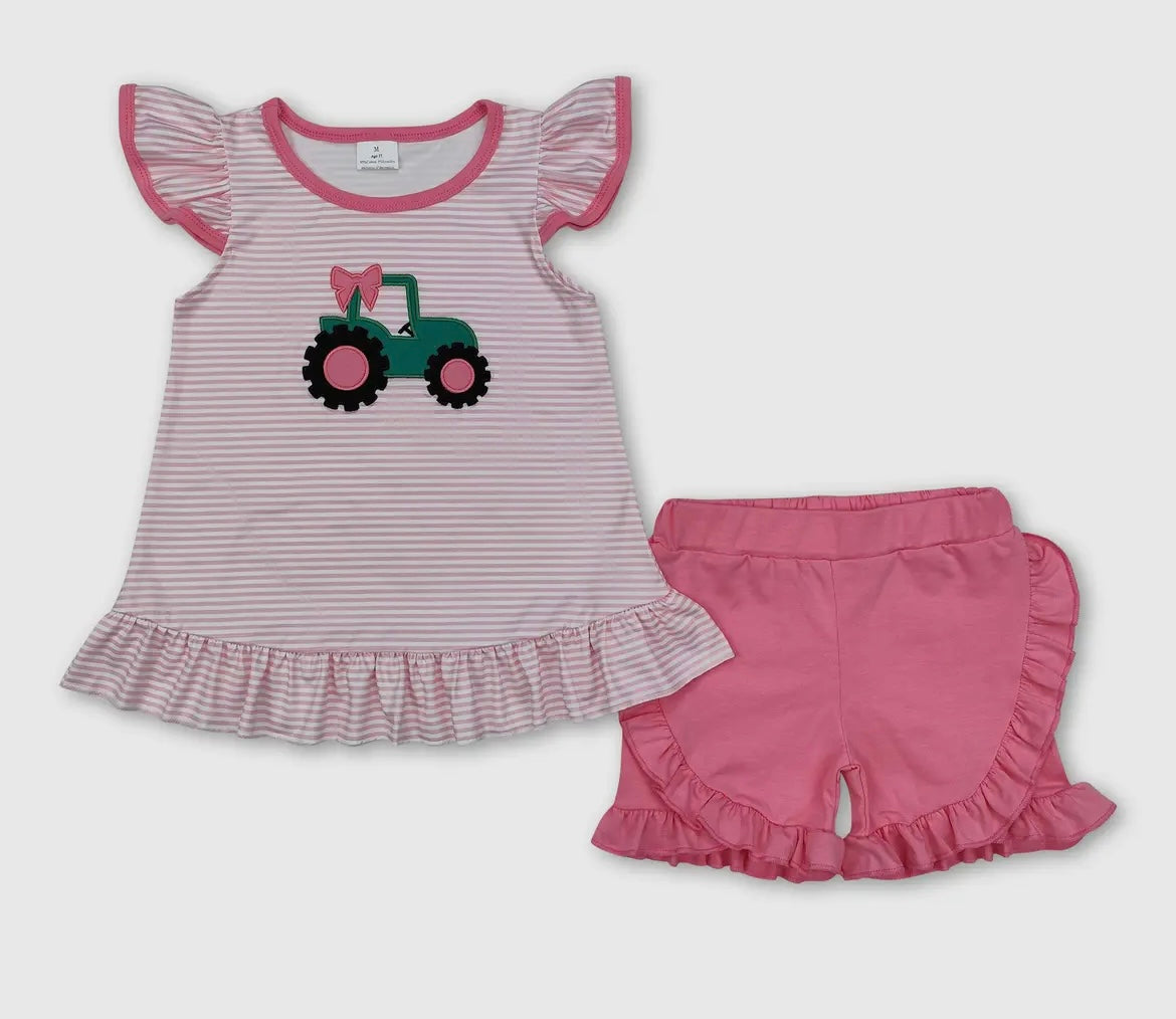 Tractor appliqué collection