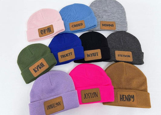 Personalized beanies
