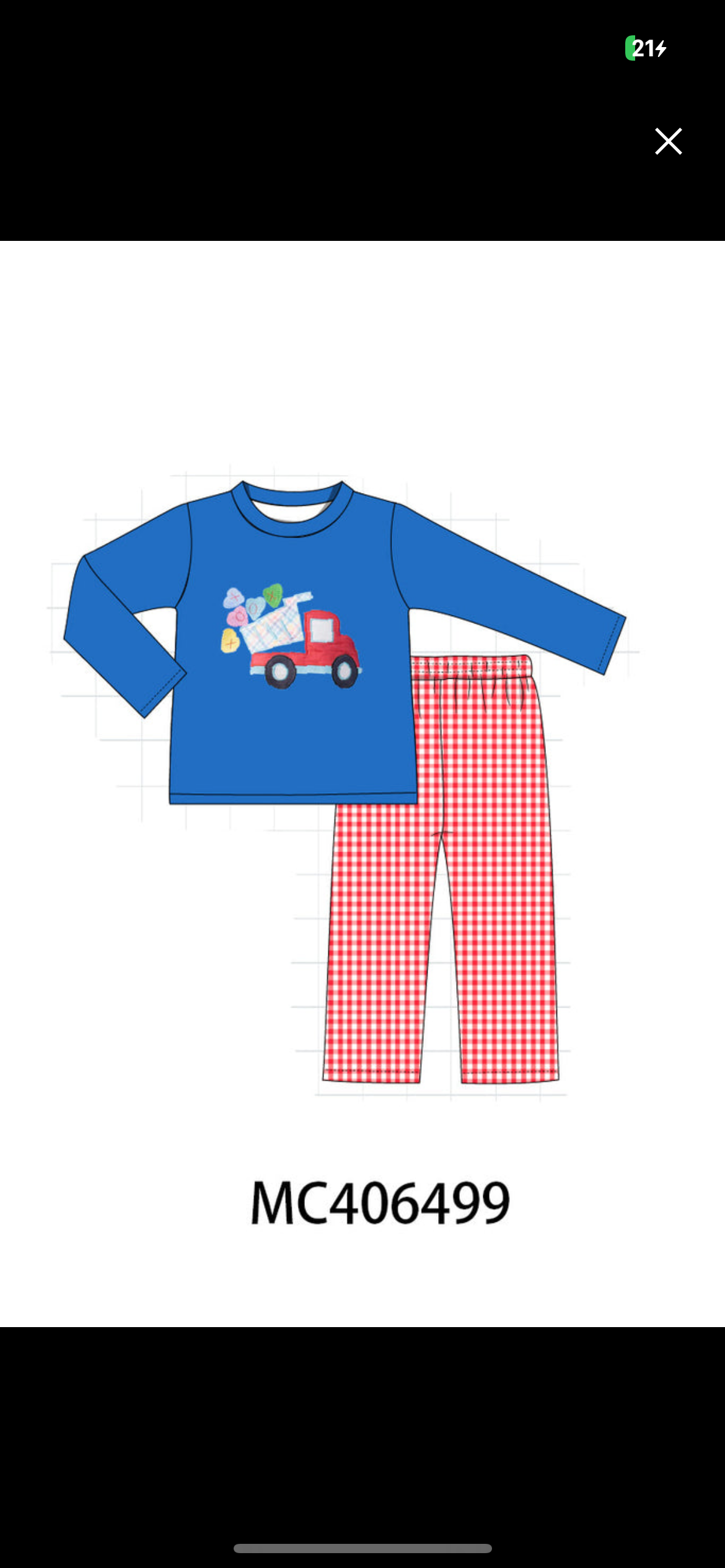 Dump truck valentines boy set