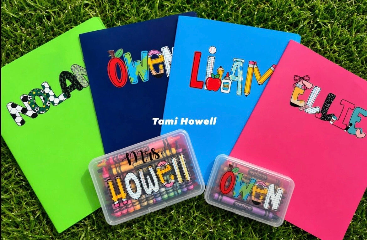 Personalized back to school