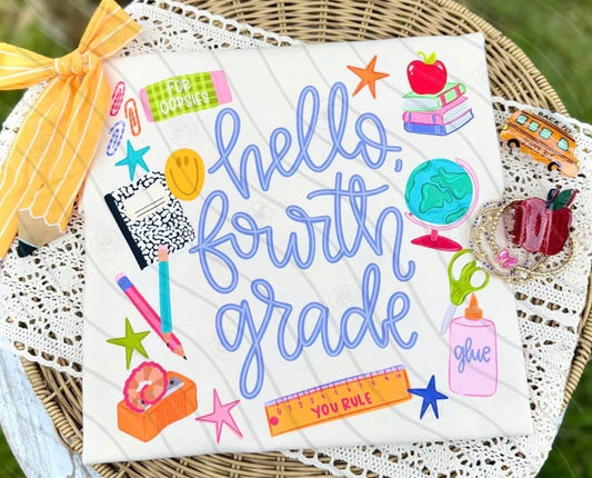 Hello grade level tee