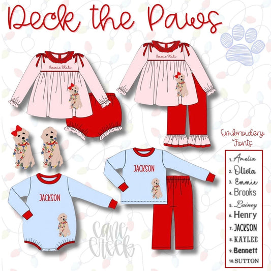 Deck the paws preorder