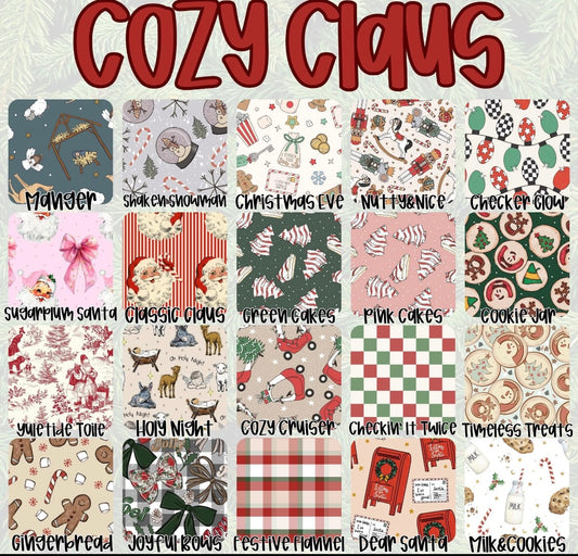 Cozy Claus bamboo PO