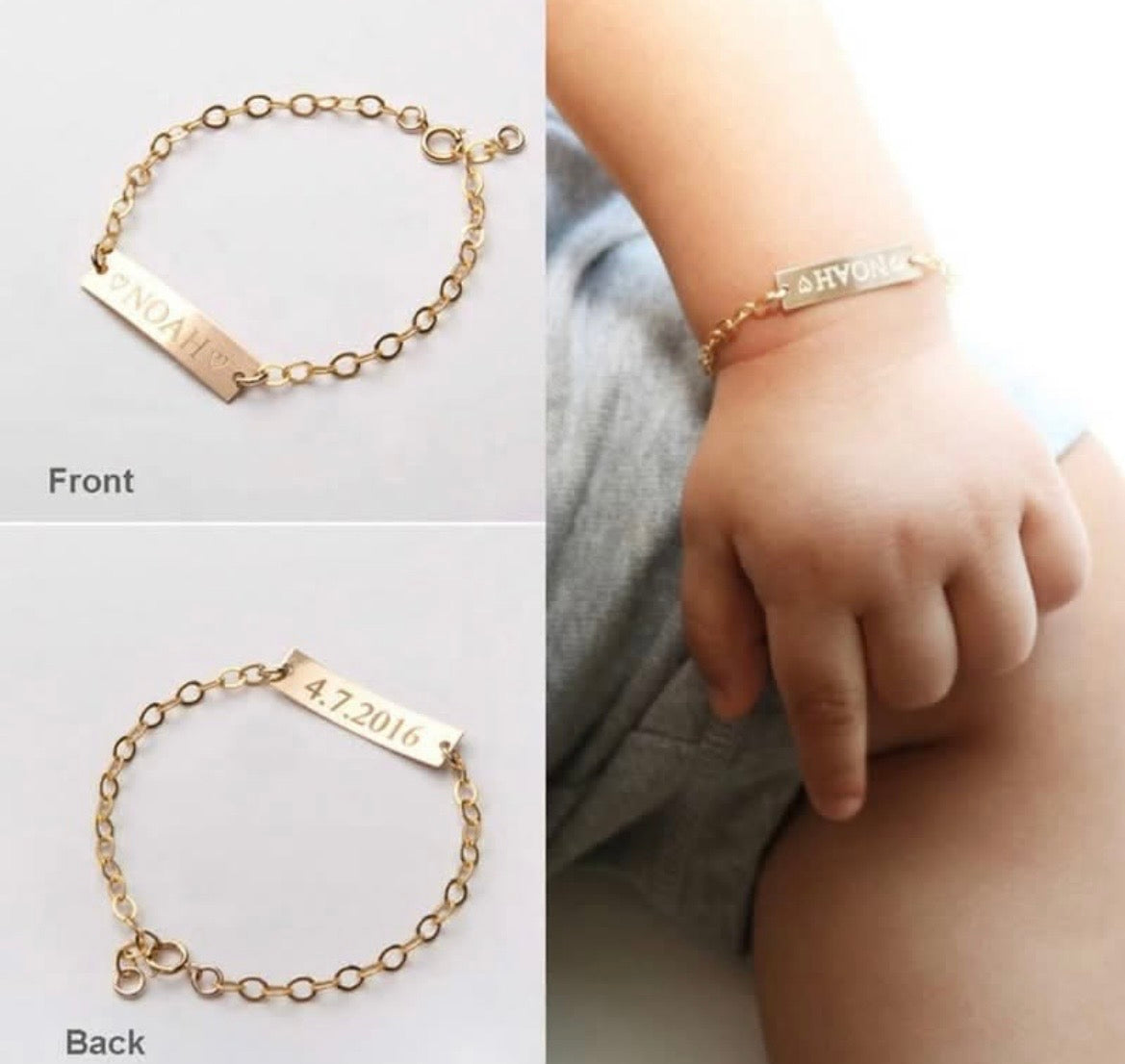 Custom name bracelet