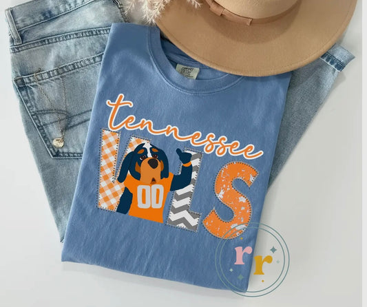 Blue Smokey tee