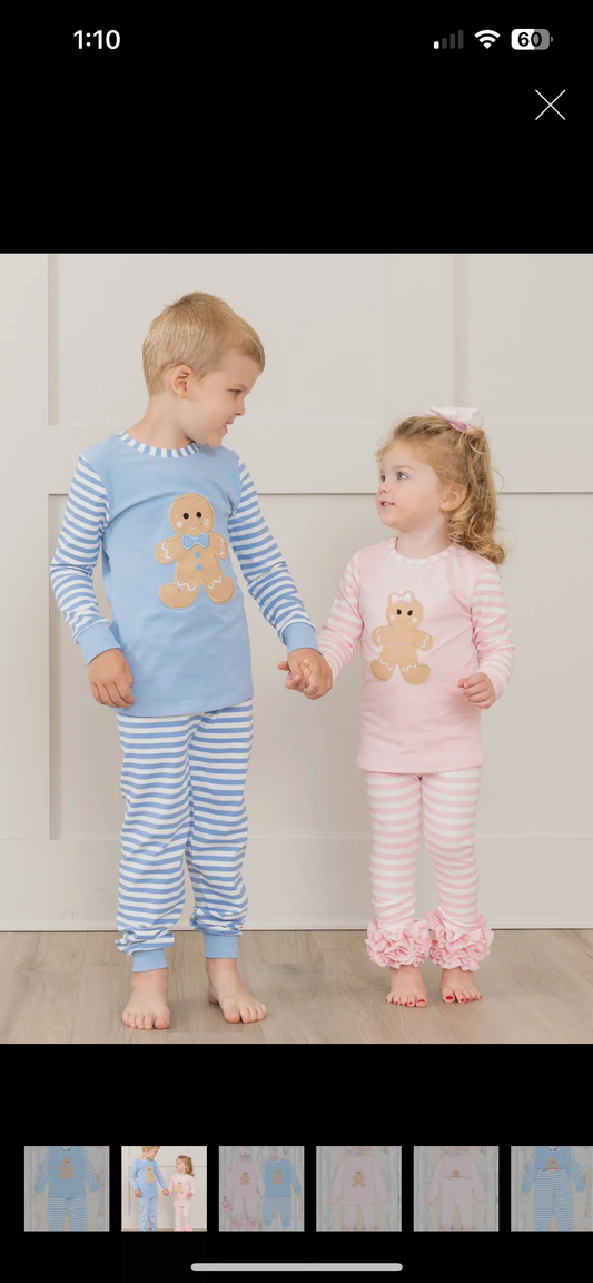 Boys gingerbread set