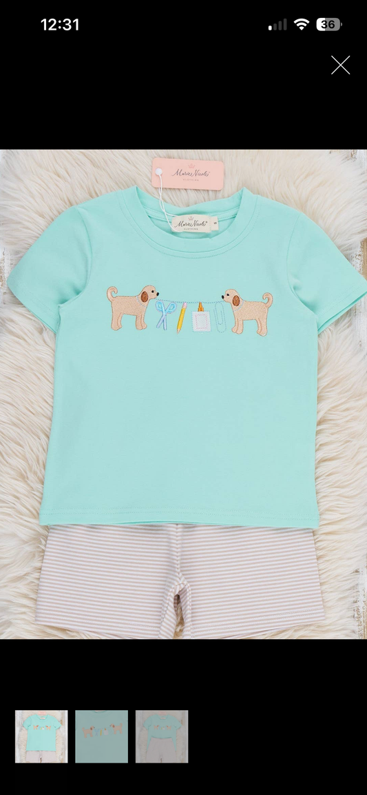 Dog back to school set