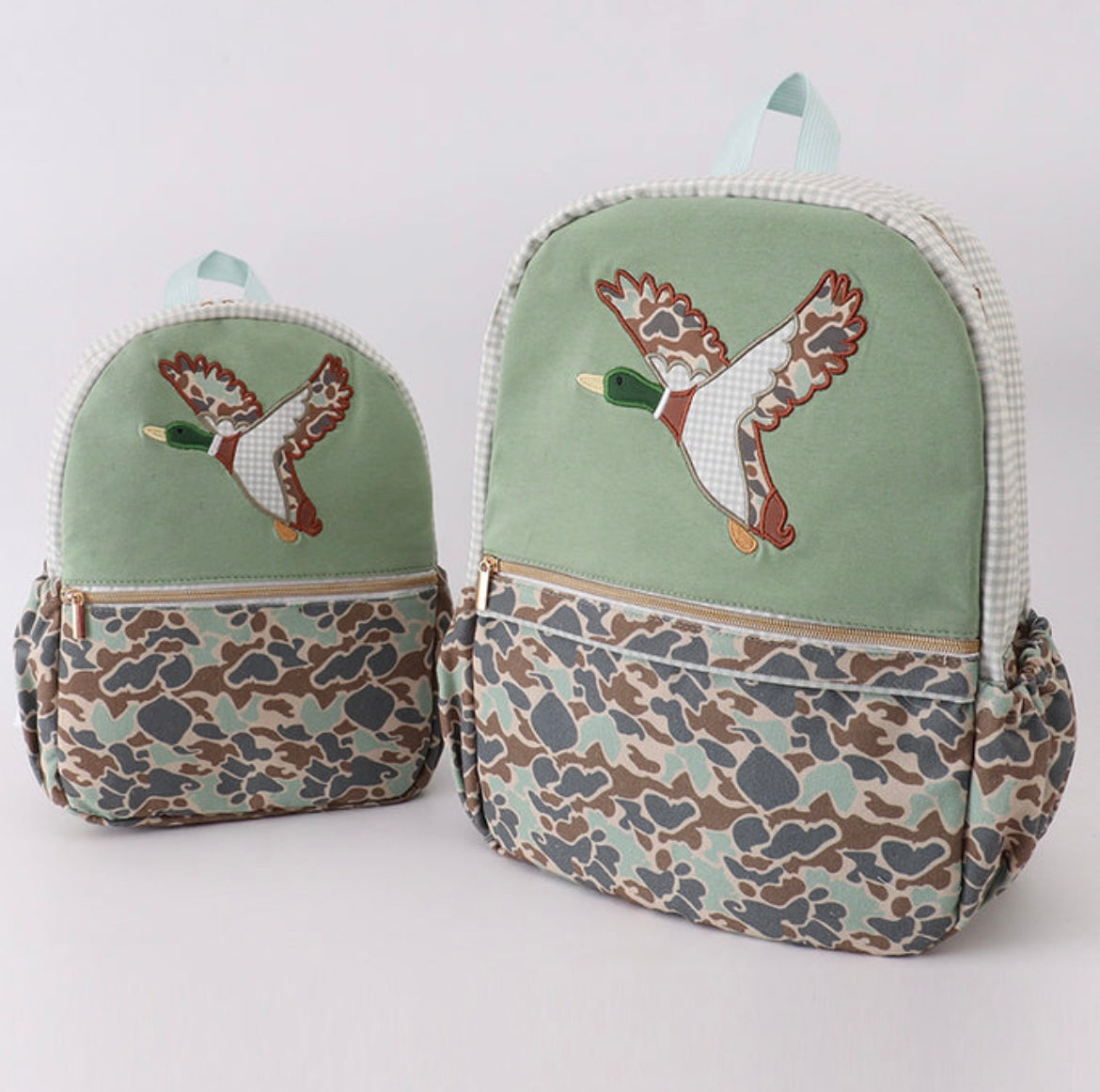 Mallard duck backpack