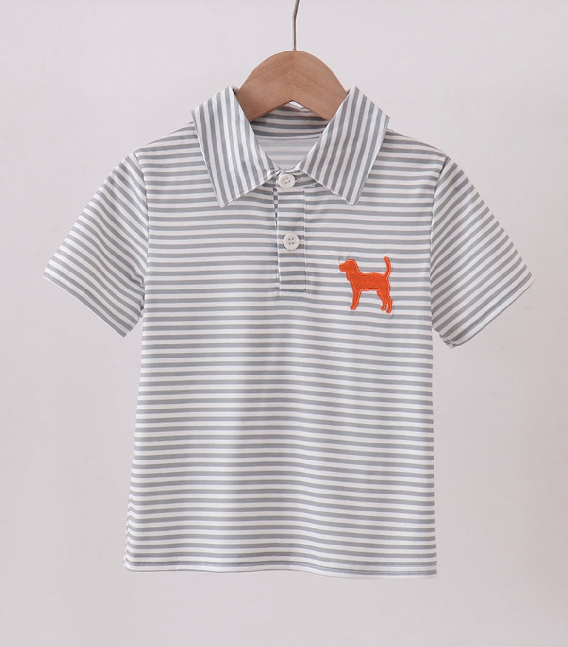 TN striped polo