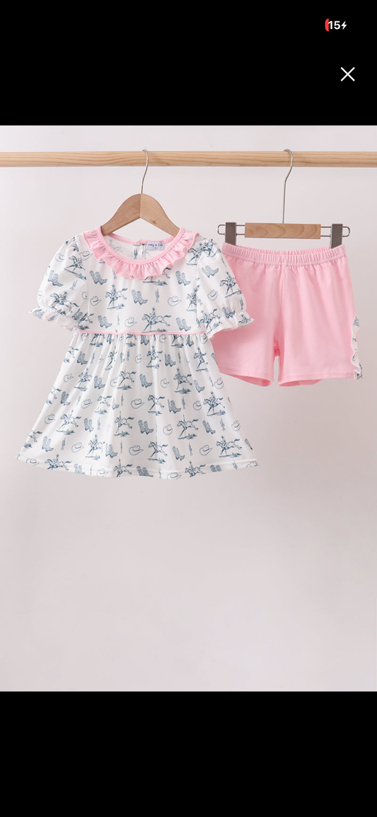 Girls western set