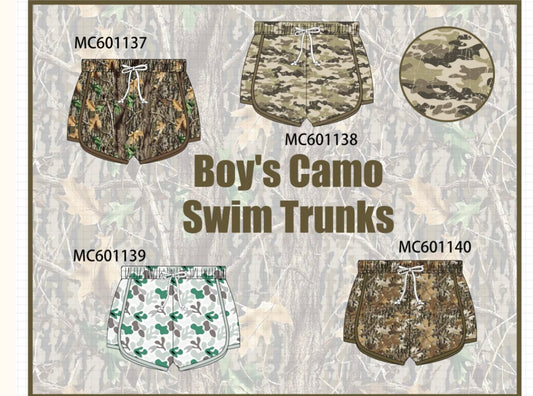 Boys camo swim