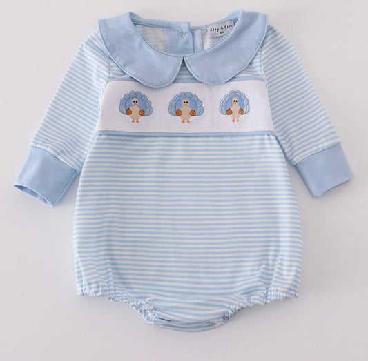 Boys blue turkey bubble