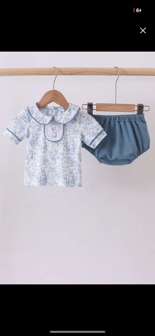 Boys Easter bloomer set