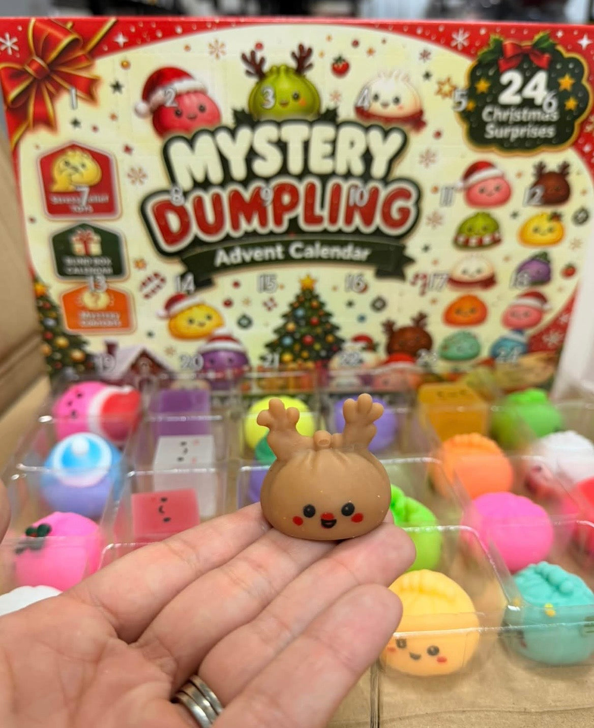Dumpling advent calendar