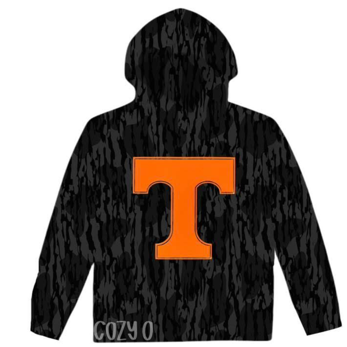 Men’s blackout camo gameday hoodie