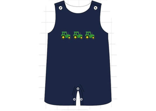 French knot tractors romper