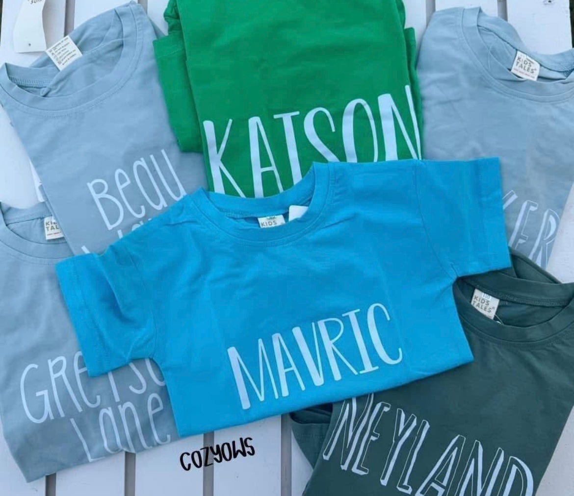 Personalized summer sets