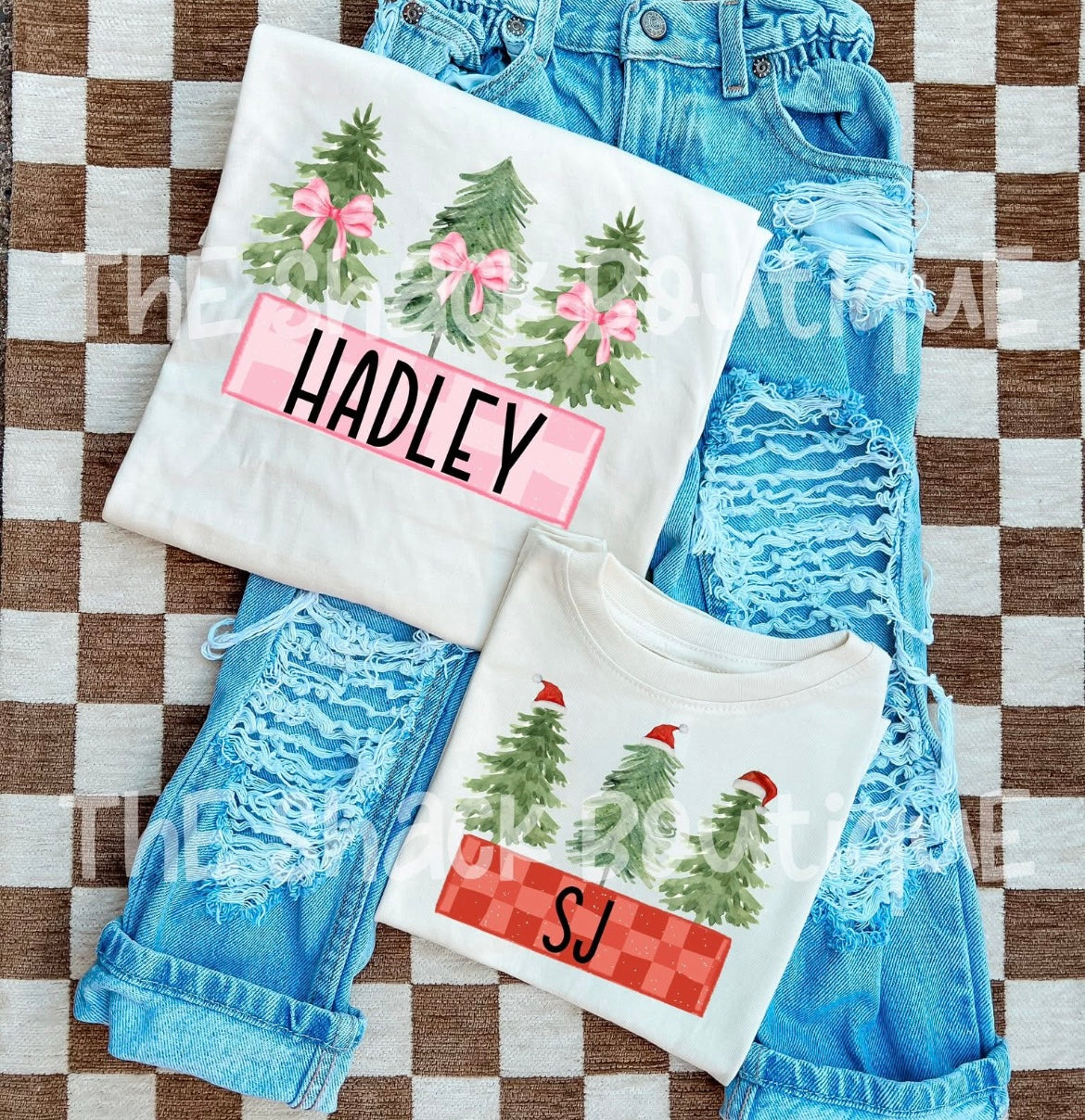 Personalized Christmas tees