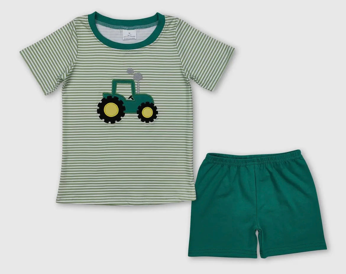 Tractor appliqué collection